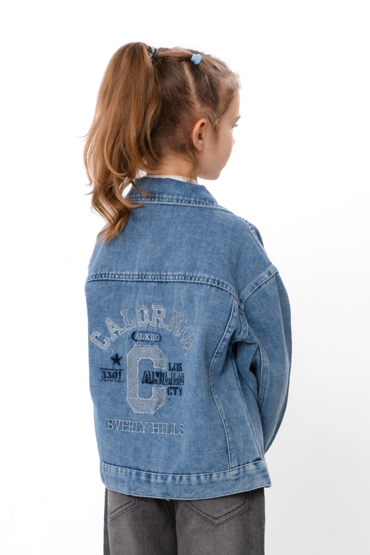 Куртка джинсова для дівчинки